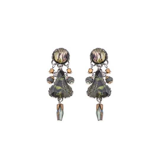 Pendientes Ayala Bar Mujer Forest Reflection in Aleación de Metal Cristallo R2513 - R2513